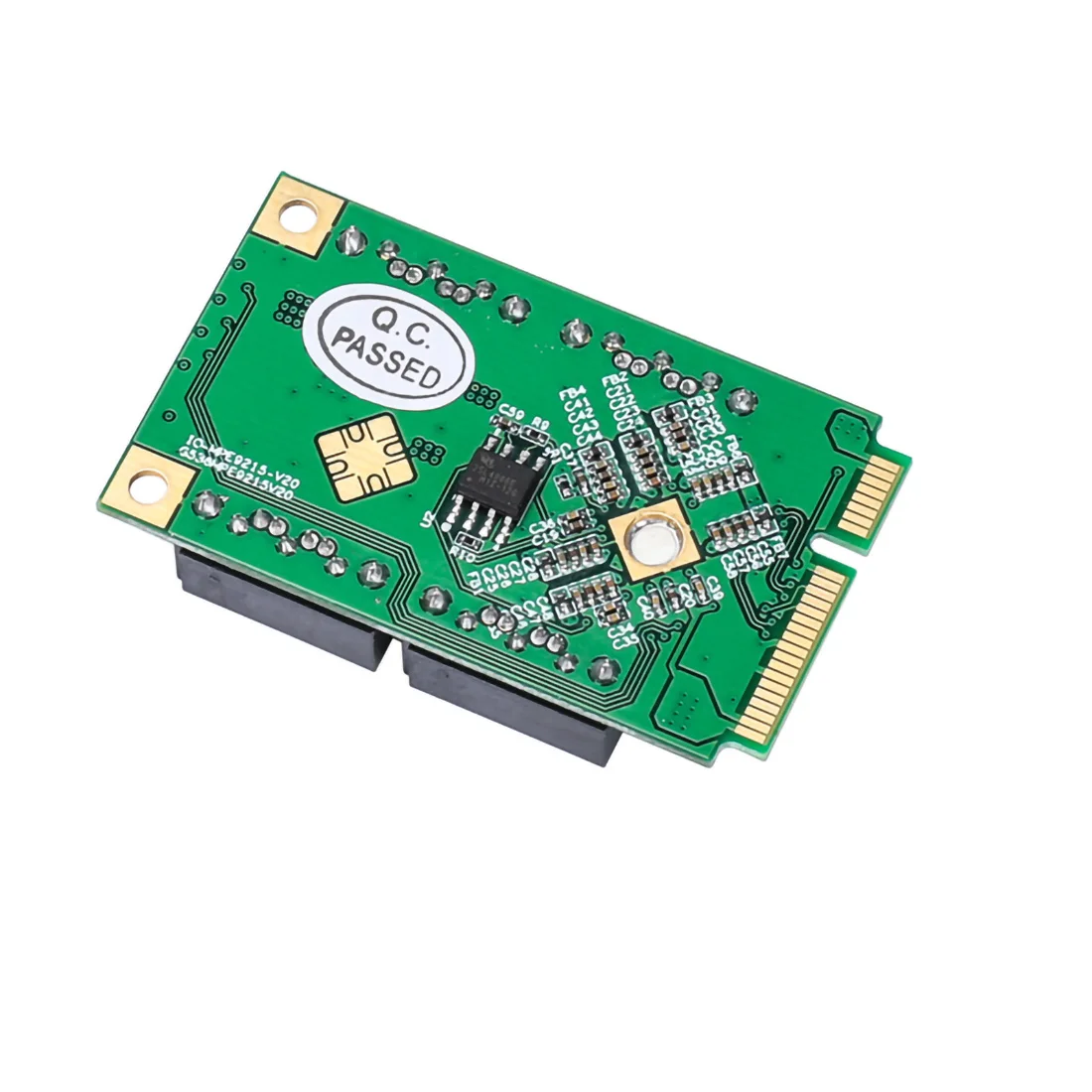 4 Porty SATA III 6Gbps Mini PCIE slot karty PCI-Express 88SE9215 Radič Karty SATA 3.0 Mini PCI-E Pevný Disk SSD Adaptér Predĺženie Karty