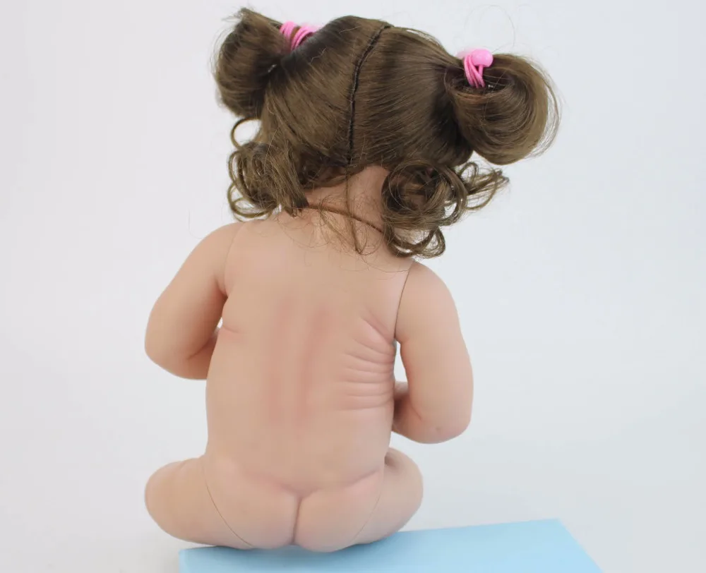 40 cm celého Tela Silikónové Reborn Baby Doll Hračky Realisticky 15
