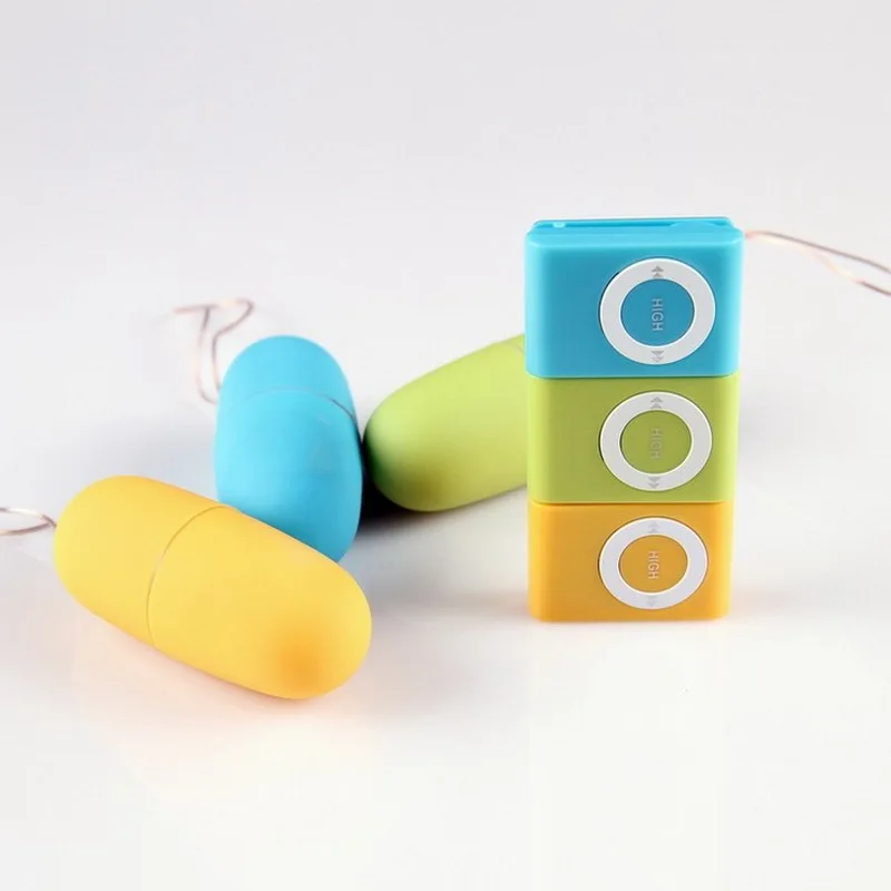 5 Farba Nepremokavé Prenosné Diaľkové Ovládanie Bezdrôtové pripojenie MP3 Vibrátor Vajcia Vibrátor Klitorálny G Mieste Stimulators Sexuálne Hračky pre Ženy