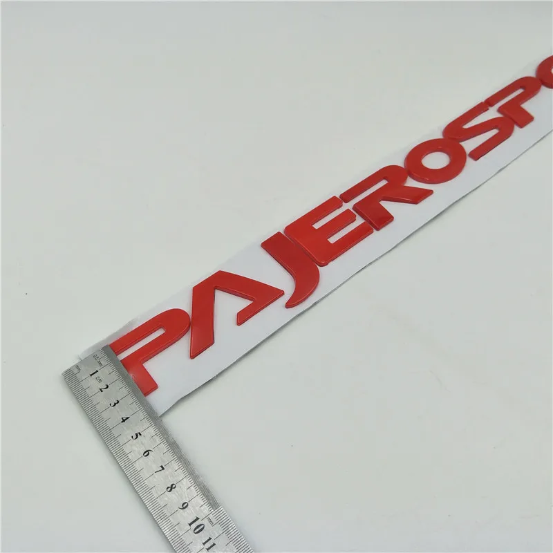 530*43mm Predná Kapota Logo, Znak, Odznak Štítku Na Mitsubishi Pajero Montero Sport Suv Pajerosport