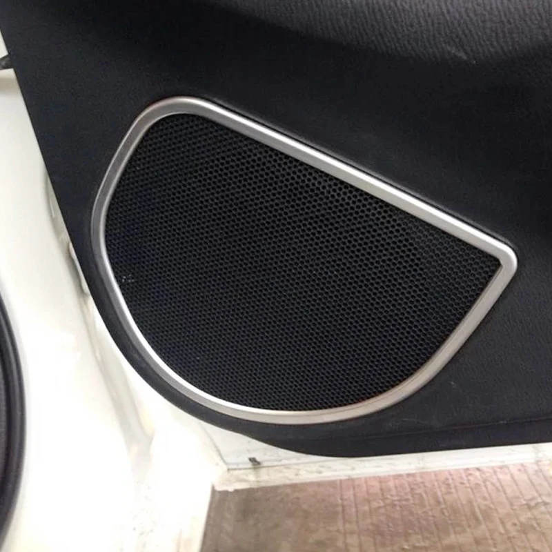 ABS Plastu Pre Mazda 6 Atenza 2013 2016 Dvere Audio Reproduktorov Krúžok Rám, Kryt Výbava Auta Styling Auto Príslušenstvo 4pcs