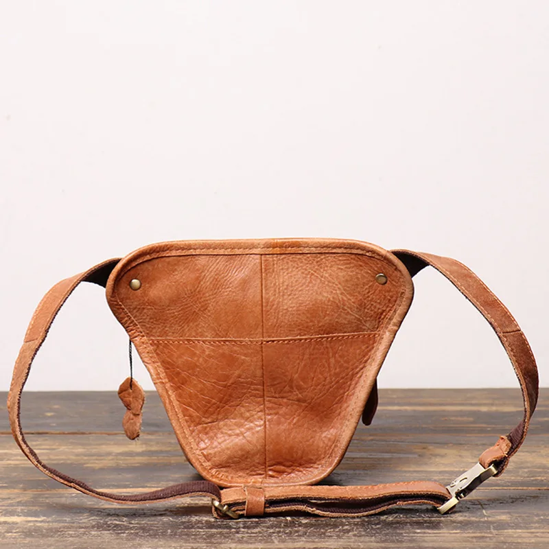 AETOO pánske kožené športové kabelky, matný kožené stiletto taška, multi-funkčný mobilný telefón taška.
