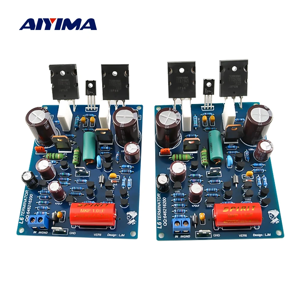 AIYIMA 2ks Zosilňovač Audio Rada 1943 5200 Zvukový Zosilňovač 120Wx2 2.0 Kanálový Mini Hifi Zosilňovač Lineárne Bipolárneho Tranzistora