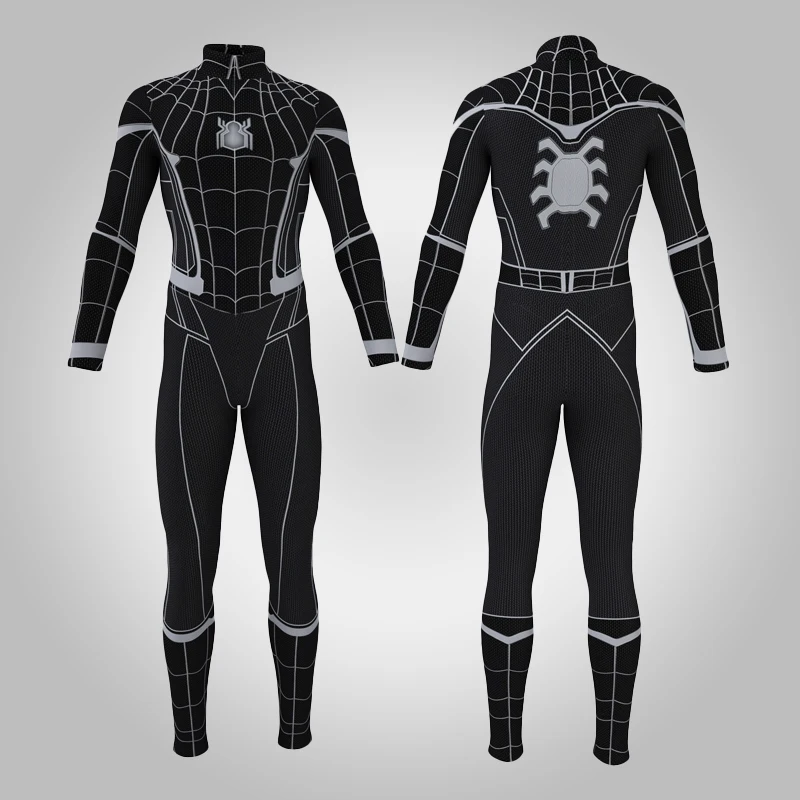 Amazing Spider 3D Tlač Km Morales Cosplay Kostým Zentai Spider Vzor Kombinézu Kombinézach Halloween Kostýmy pre Dospelých