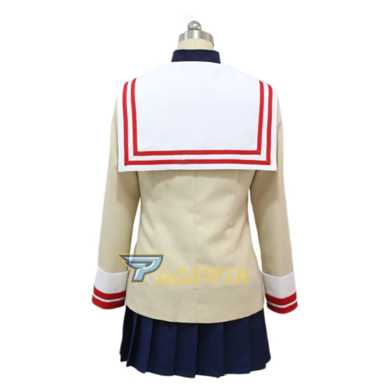 Anime Furukawa Nagisa Zimné Školské Uniformy Šaty, Sukne Vyhovovali Cosplay Kostým