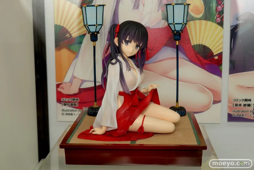 Anime Skytube Mäkkého Materiálu Komické Misaki Kurehito kimono Sedí Ver. Sexy Dievča Akcie Obrázok PVC Hračky