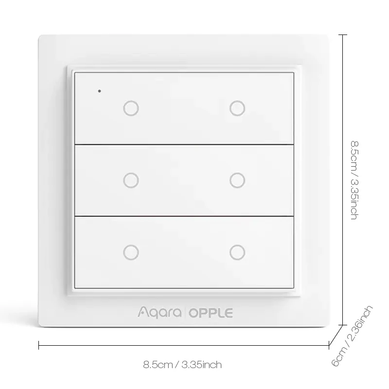 Aqara Opple Bezdrôtový Smart Switch Č Elektroinštalácie Nevyžaduje Medzinárodnej Verzie ZigBee 3.0 Práce Pre xiao Mijia Aplikáciu Apple HomeKit