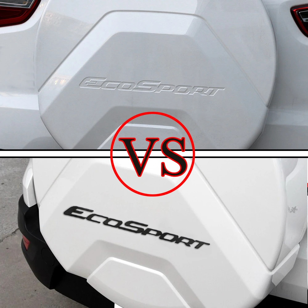 Auto Zadné Zálohy rozhranie gpe na Pokrytie Logo Nálepka pre Ford Ecosport 2017 2018 2019 ABS Auto Zadný Kufor, Dekorácie, Nálepky Príslušenstvo
