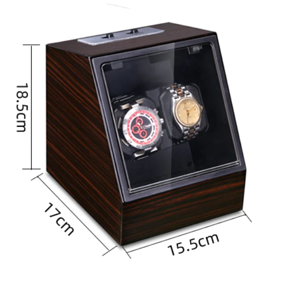 Automatické Luxusné Watch Winder Box Príslušenstvo Displej Mechanické Otáčanie Uhrenbeweger Velvet alebo Kožené pre Mužov