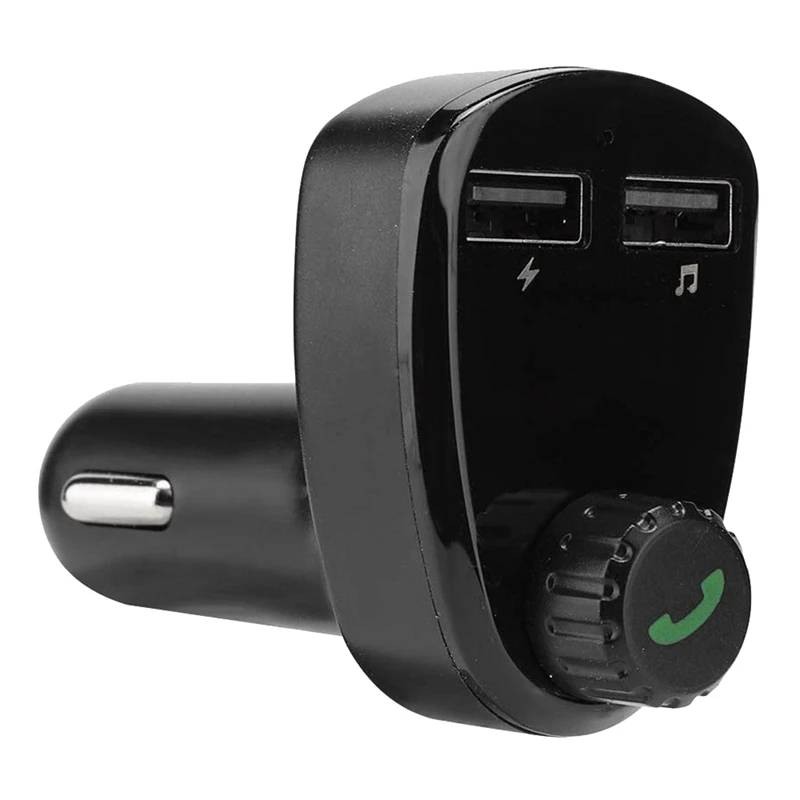 Bezdrôtové pripojenie Bluetooth FM Handsfree Súprava Dvojitý USB Nabíjačka do Auta MP3 Prehrávač, Rádio Automotivo Napätie Monitorovanie