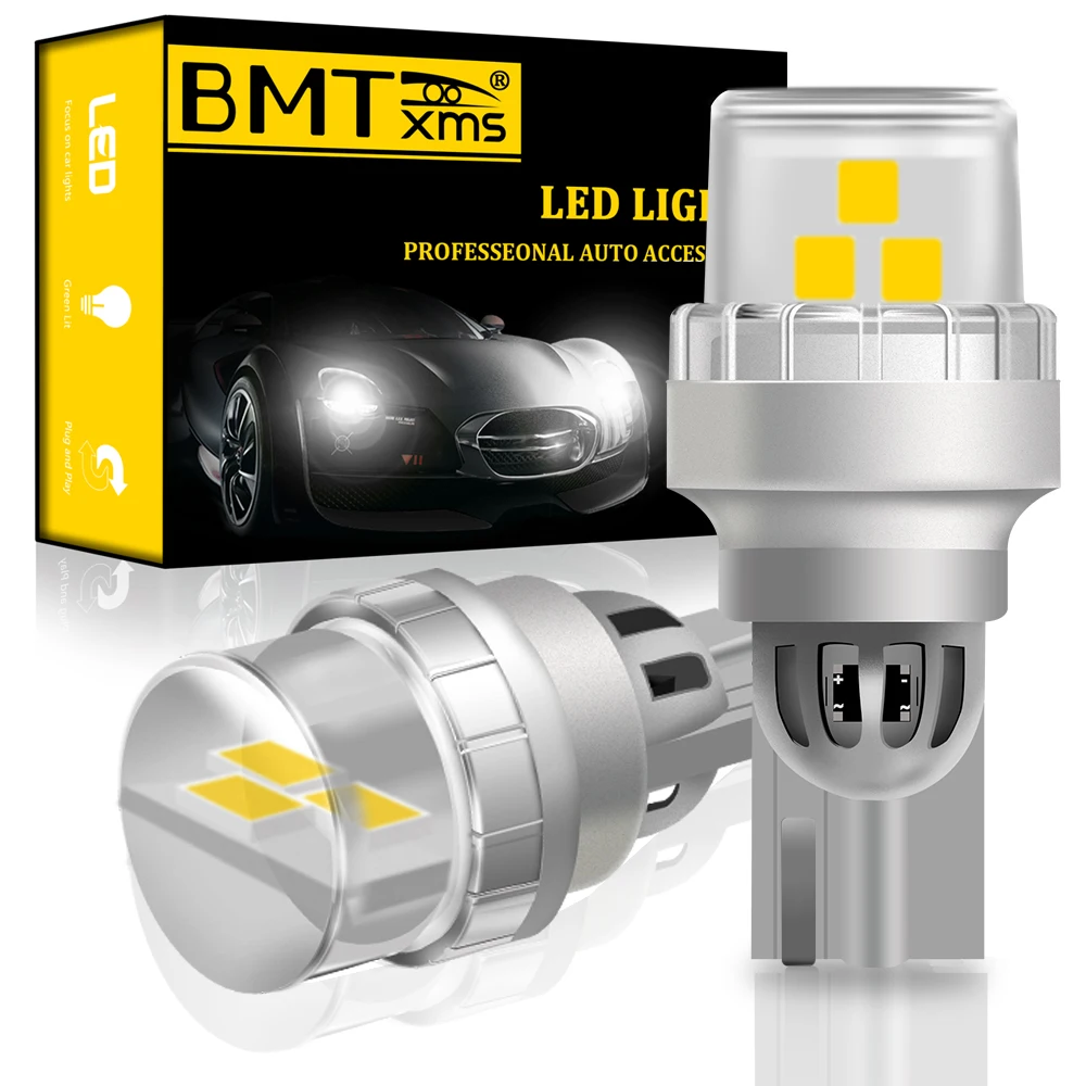 BMTxms 2ks T15 W16W Canbus LED Žiarovky Auto Reverse Svetlá 2835SMD Zadných koncových svetiel Pre BMW Série 5 E60 E61, F10 F11 F07 Mini Cooper