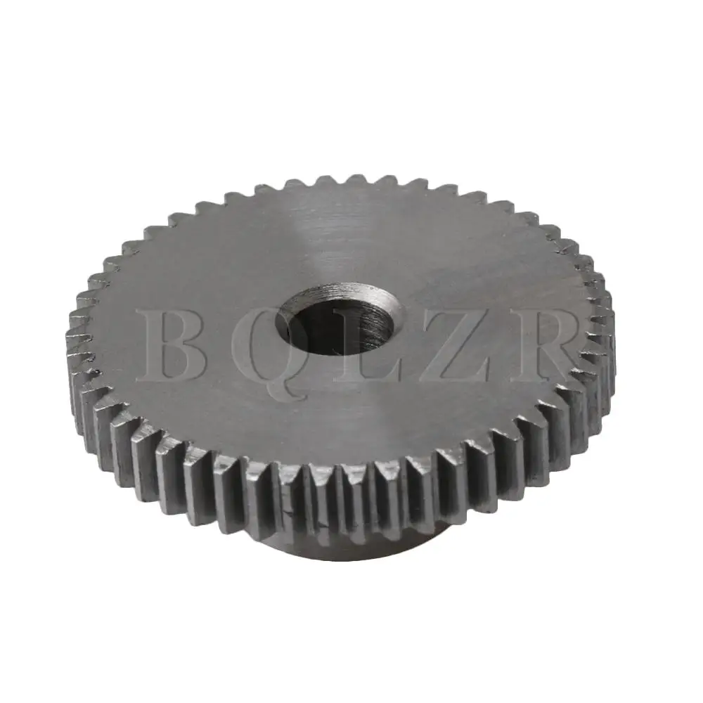 BQLZR 26x10mm 0.5 Mod 50 Zubov Oceľ Motorových Pastorkom Výstroj pre 5 mm Hriadeľ Striebro