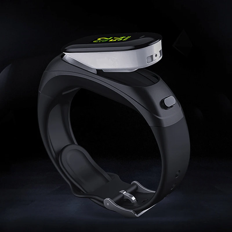 Brightside V08 PRO Bluetooth Náramok Headset Hovorí Smart hodinky Kapela Android Srdcového tepu Šport inteligentný náramok volá