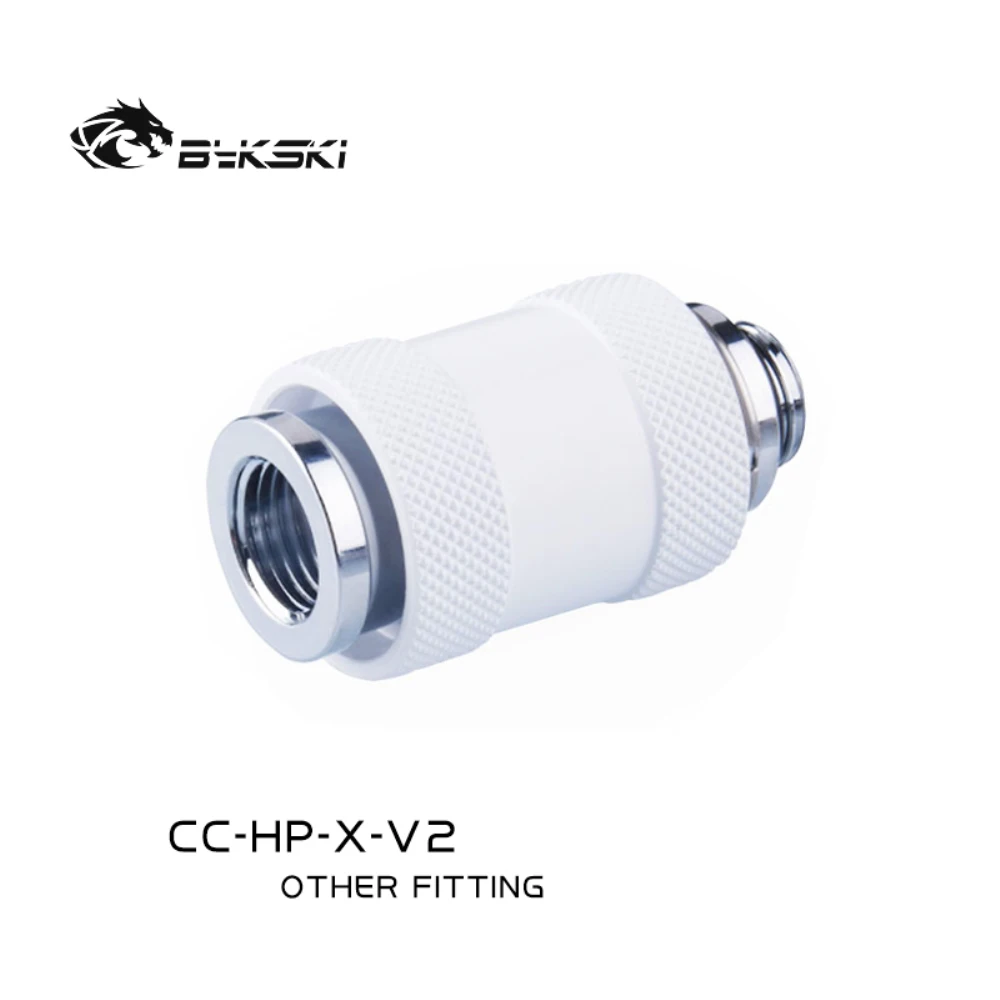 Bykski Flexibilné Vody Plug Ventil, Nastaviteľný Vody Zátka Adaptér Kompresie G1/4 Niť Vody Chladič Príslušenstvo CC-HP-X-V2