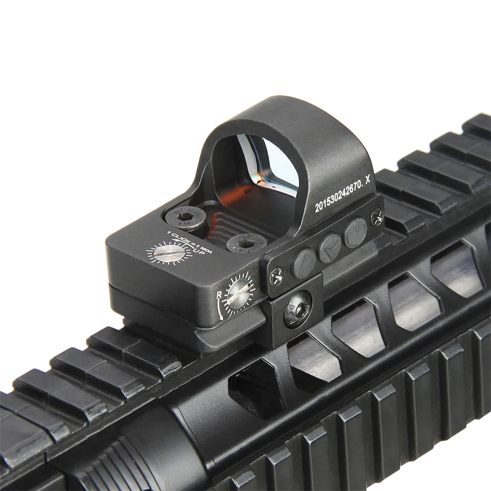 Canis Latrans 2MOA Red Dot Sight Airsoft Zbraň Taktické Mini Red Dot Rozsah Puška Bod Pohľad Zväčšenie 1X Pre Lov gs2-0078