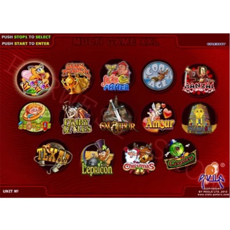 Casino Hry Doskové(40-96%)Červená Hazardné hry, Arkádovej Hry, PCB XXL 14 v 1 Multi hracej pre Mince Hry Arcade Machine