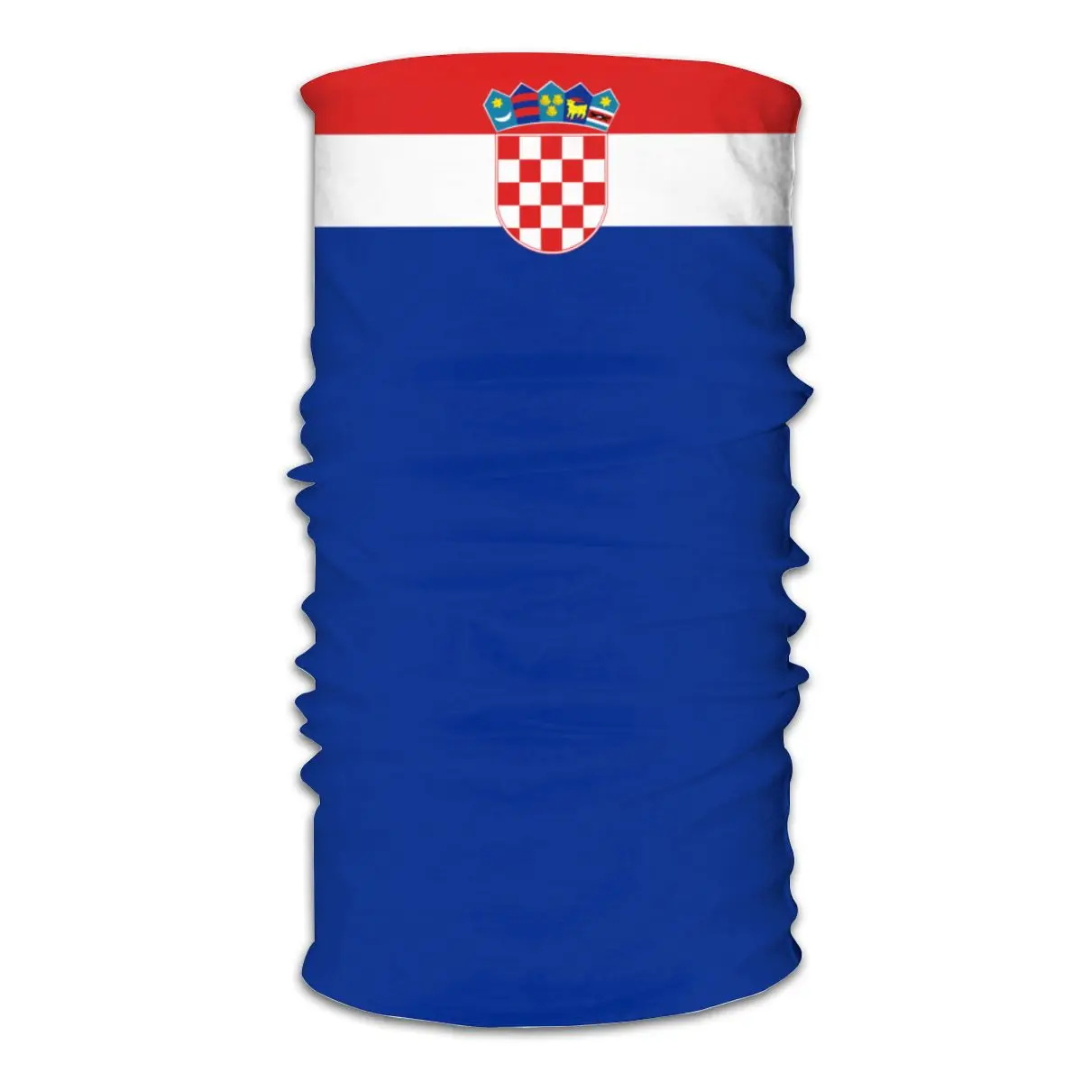 Chorvátska Vlajka Šatku Polovicu Tváre Masku Unisex Halloween Trubice Šatku Bezšvíkové Bandana Ochranné Pokrývky Hlavy Turistika Cykloturistika