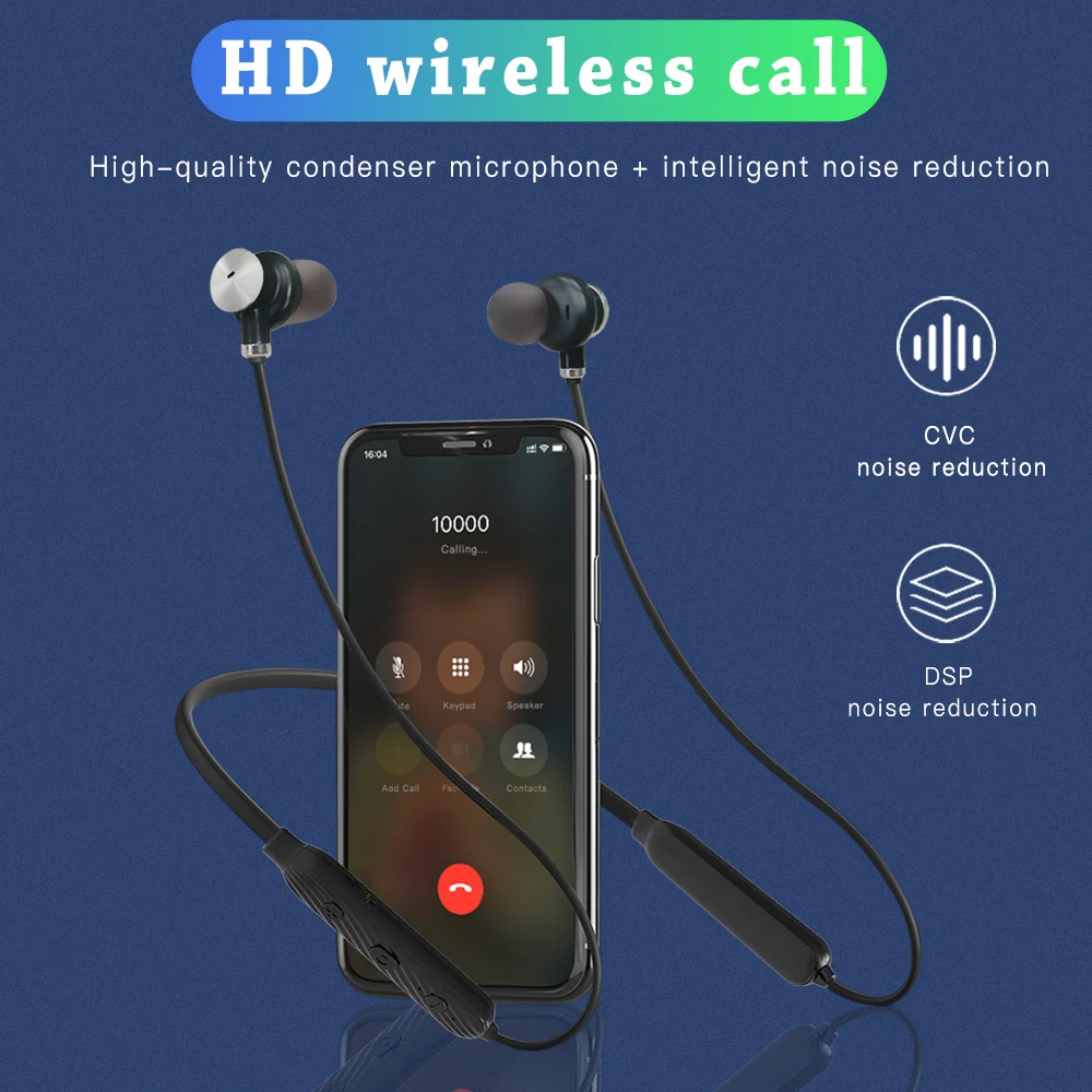 Cigfun ANC Bezdrôtové Slúchadlá Aktívne potlačenie Šumu Slúchadlá Bluetooth 5.0 in-Ear slúchadlá Mikrofón Hudbu, Športové Stereo Slúchadlá