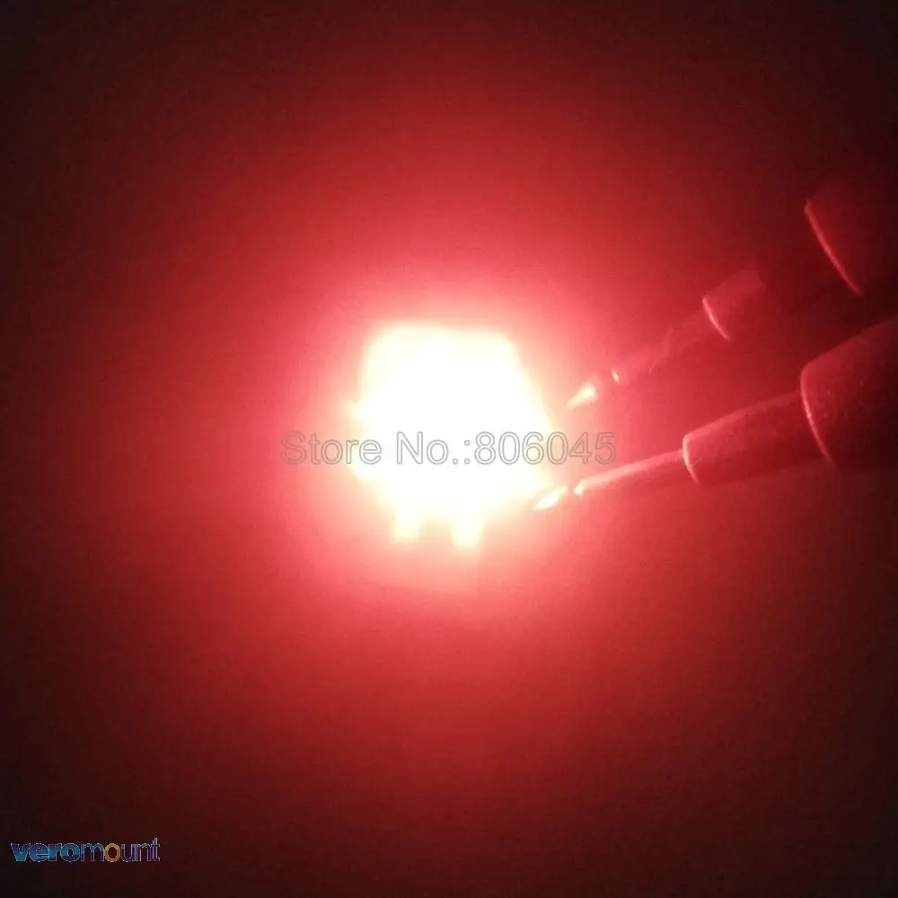 Cree XPE XP-E 4-Chip 10W Fotografiu Červená 660nm ďalekosiahle 730nm LED Žiarič, Žiarovka, 4-LED Multi-chip Pole LED s 20 mm Cooper PCB