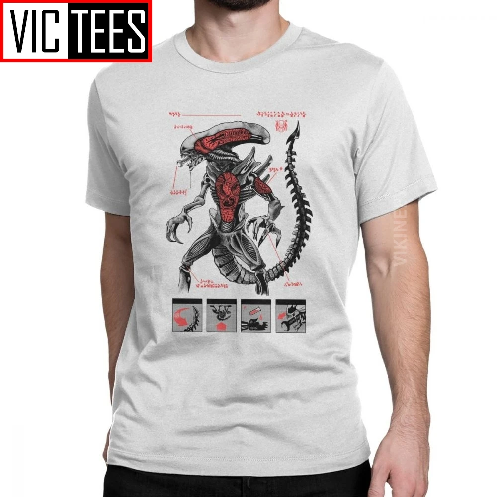 Cudzie Primátorov T Shirt 2020 pánske Bavlna Funny T-Shirt O Krk Alien vs Predator Film s