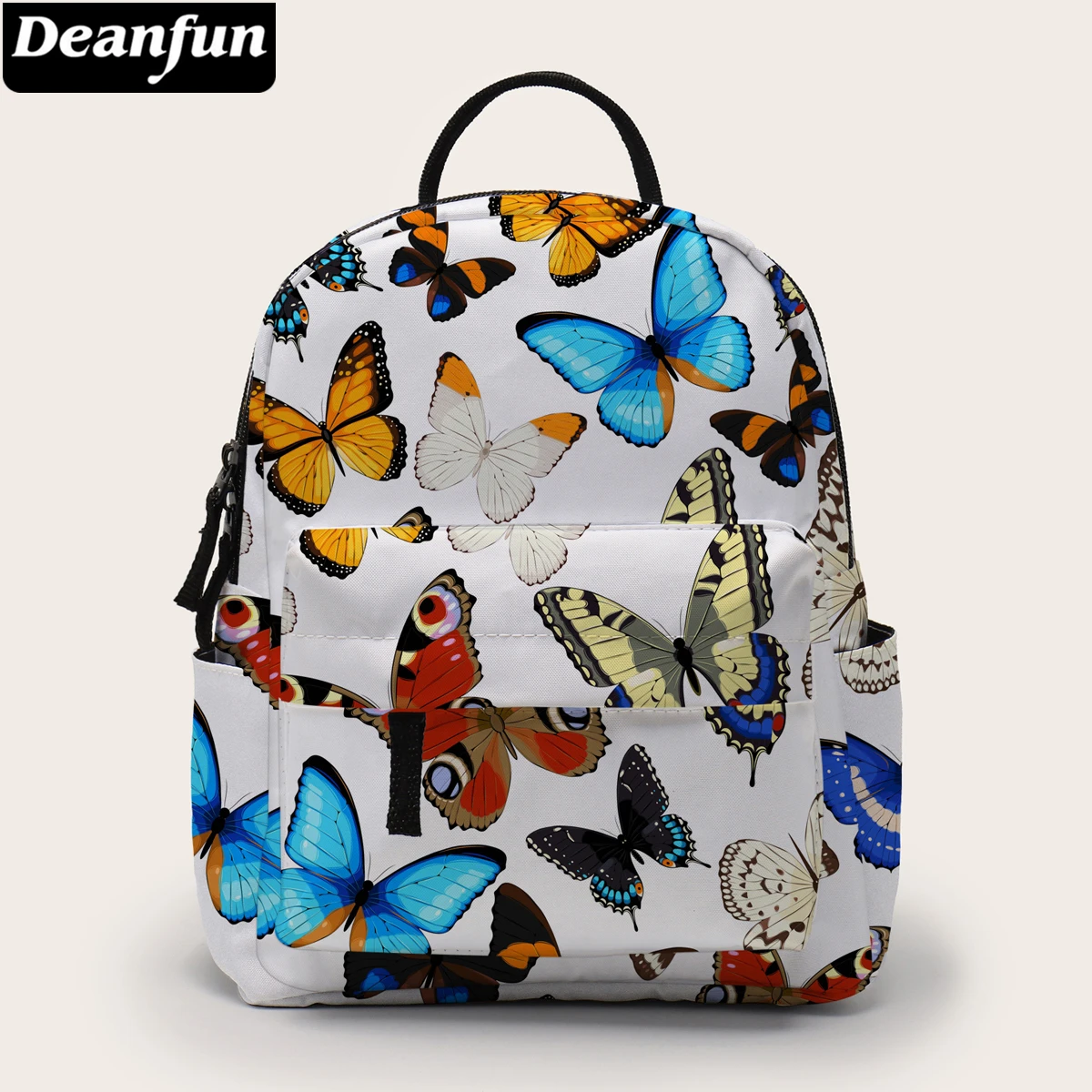 Deanfun Mini Batoh Motýľ Vytlačené Školské Tašky Batoh, Kabelku Pre Ženy Ako Darček DMNSB-24