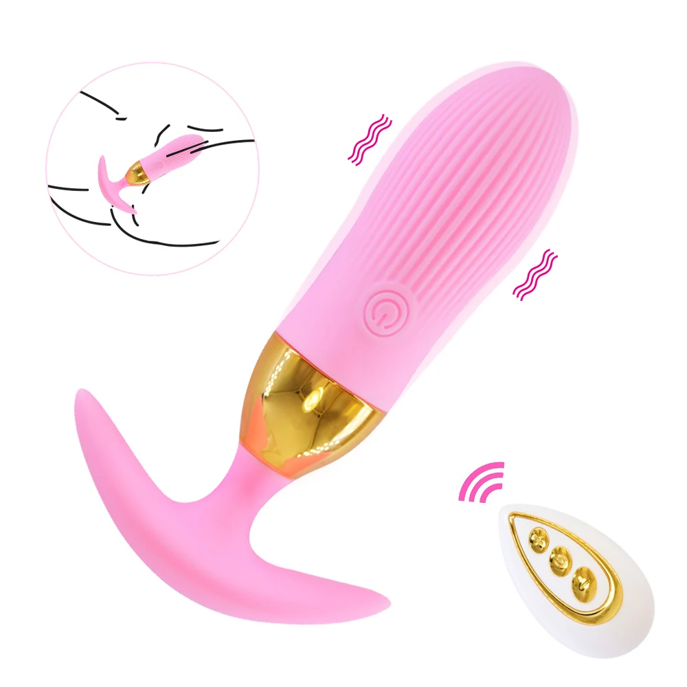 Diaľkové Ovládanie Nohavičky Análny Vibrátor Pripojte Prenosné Vibračné Vajíčka Loptu Vibrátor G-Spot Klitorisu Masér Dospelých Sexuálnu Hračku Pre Ženy