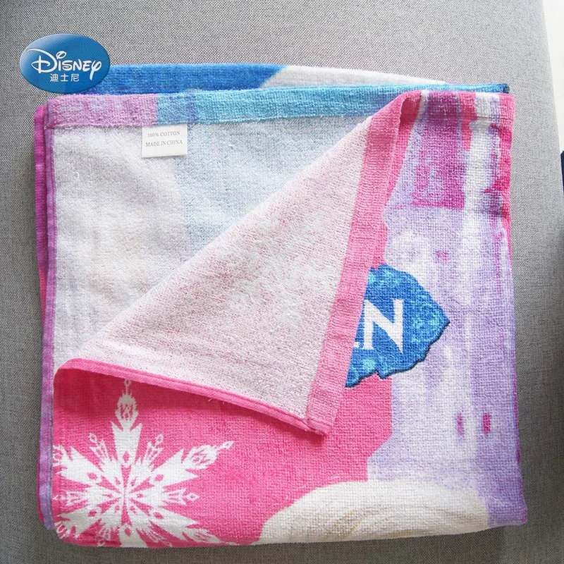 Disney Bavlna Ružová Mrazené Elsa Anna Dospievajúcich Dievčat Domov Leto Doma osuška Žinku pre Deti 60x120cm
