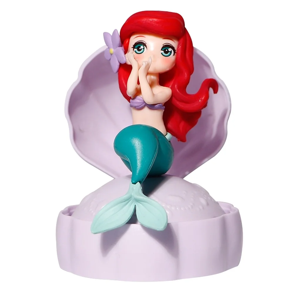 Disney Princezná Akcie Obrázok Hračky Loptu snehulienka, Popoluška Ariel PVC Dekorácie Bábiky Twisted Vajcia Hračka Dievčatá Vianočné Darčeky