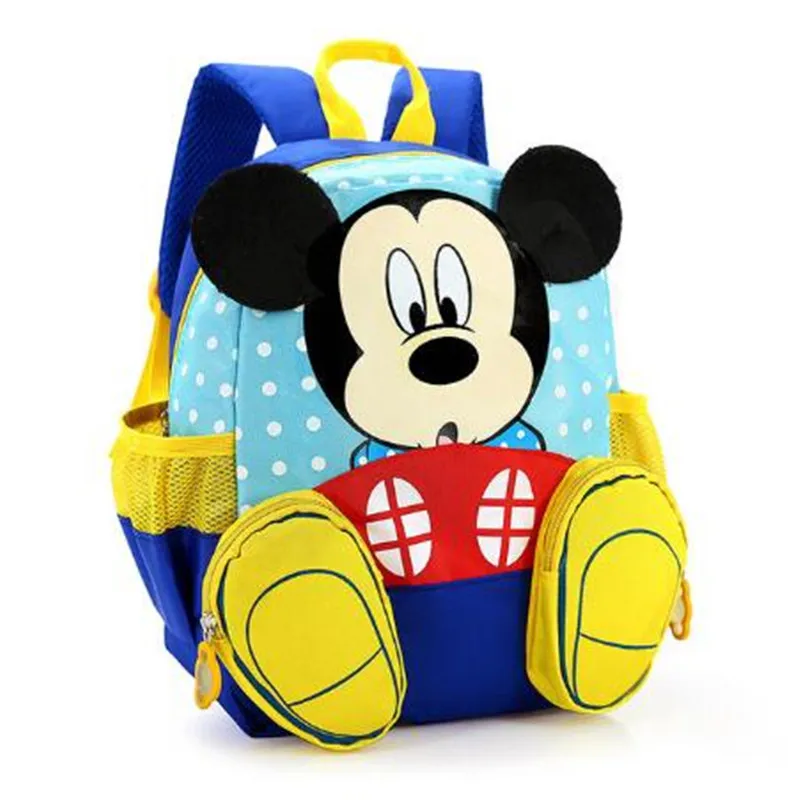 Disney Škôlky Deti Cartoon Mickey Školskej Tašky Detský Batoh Minnie Nepremokavé Schoolbags Aktovka pre chlapcov a dievčatá