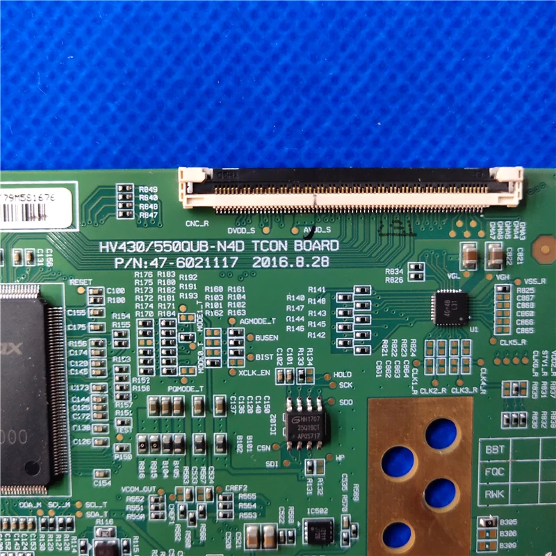 Dobrý test práca 47-6021117 pre 55-palcový TELEVÍZOR T-CON rada HV430/550QUB-N4D HU550QUB 55PFL5402/F7A 55PUF6092/T3 logic board