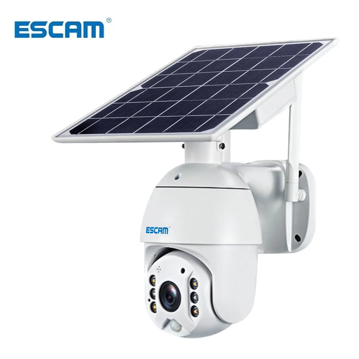 ESCAM QF280 1080p Wifi Verzia Shell Solárne Bezpečnostné Kamery Vonkajšie Dohľadu Nepremokavé CCTV Kamera, Smart Home obojsmernú Hlasovú