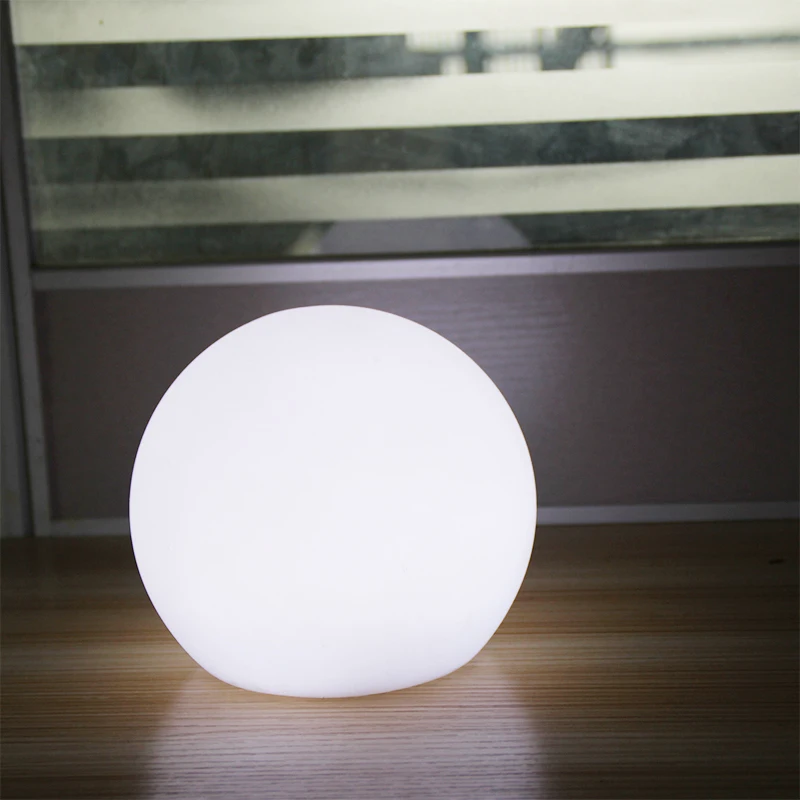 Farba LED-Zmena Loptu stolná Lampa Diaľkové Ovládanie Nabíjania Vonkajšie Dekoratívne Linght Reštaurácia, Bar Atmosféra Strany Nočné Svetlo