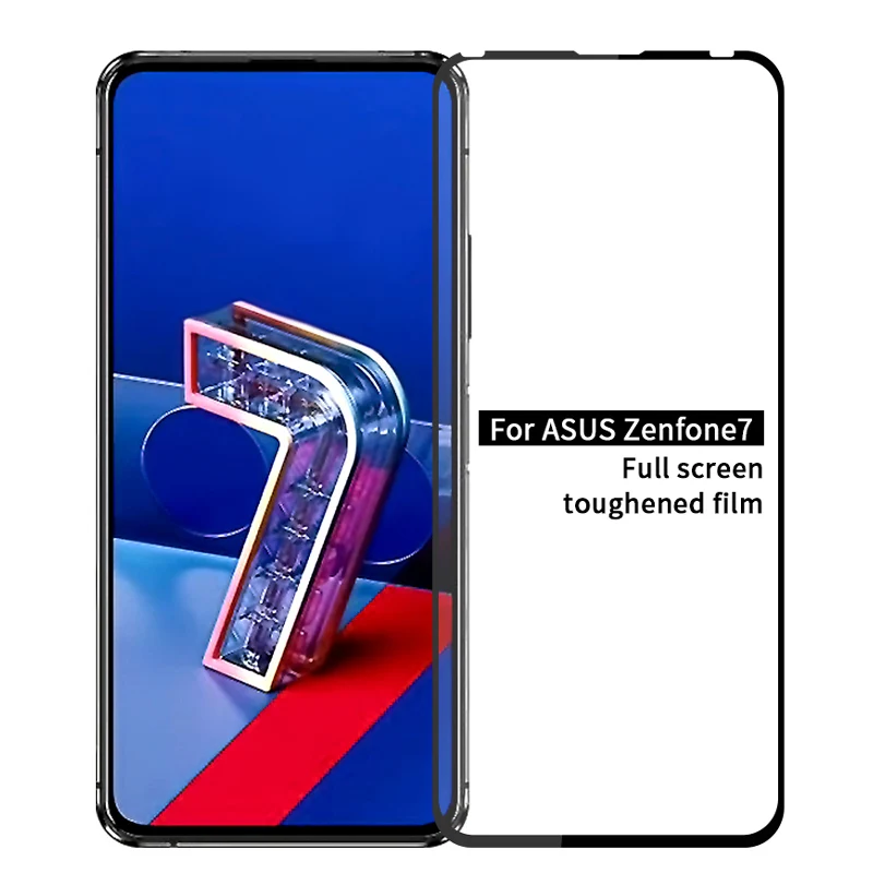 Film Pre ASUS Zenfone 7 ZS670KS sklo tvrdené sklo screen protector úplné pokrytie Pre ASUS ZS670KS tvrdeného skla chrániť film