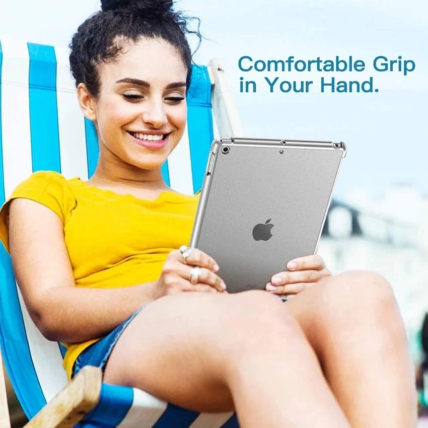 Funda iPad 7. 8. Generácie puzdro pre Apple iPad 10.2 2019 2020 Shockproof silikónové puzdro pre iPad 7 8 flexibilný, transparentný capa
