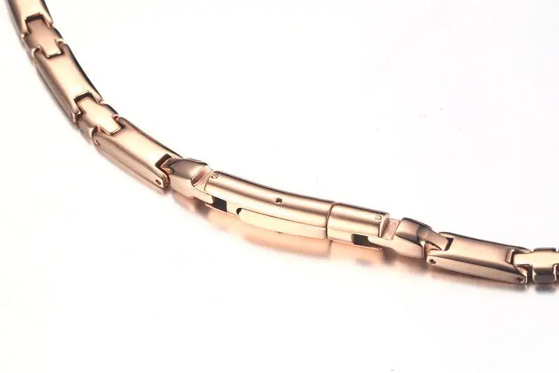 FXM nehrdzavejúcej ocele náhrdelník L10 hot predaj muž 8mm široké 5 farba Magnet kameňa ocele zlatá farba 95+25 cm veľká reťaz pre punk štýl