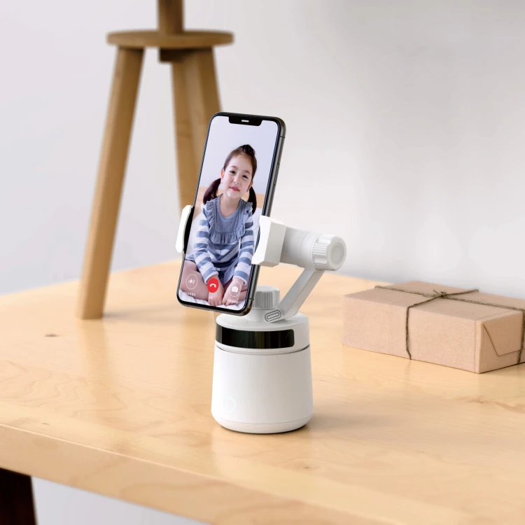 Gimbal Selfie Stick Nastaviteľné 3D Live Držiaka Telefónu Tvár Automatické Sledovanie 360 stupeň Rotácie Vlog Streľba USB Mount Držiak