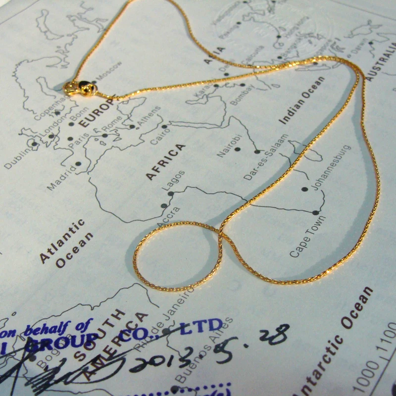 GVBORI 925 Sterling Silver Chain Náhrdelník Podpora Žien Strany Jemné Šperky, Darček Pre Milovníka zlato, strieborný náhrdelník