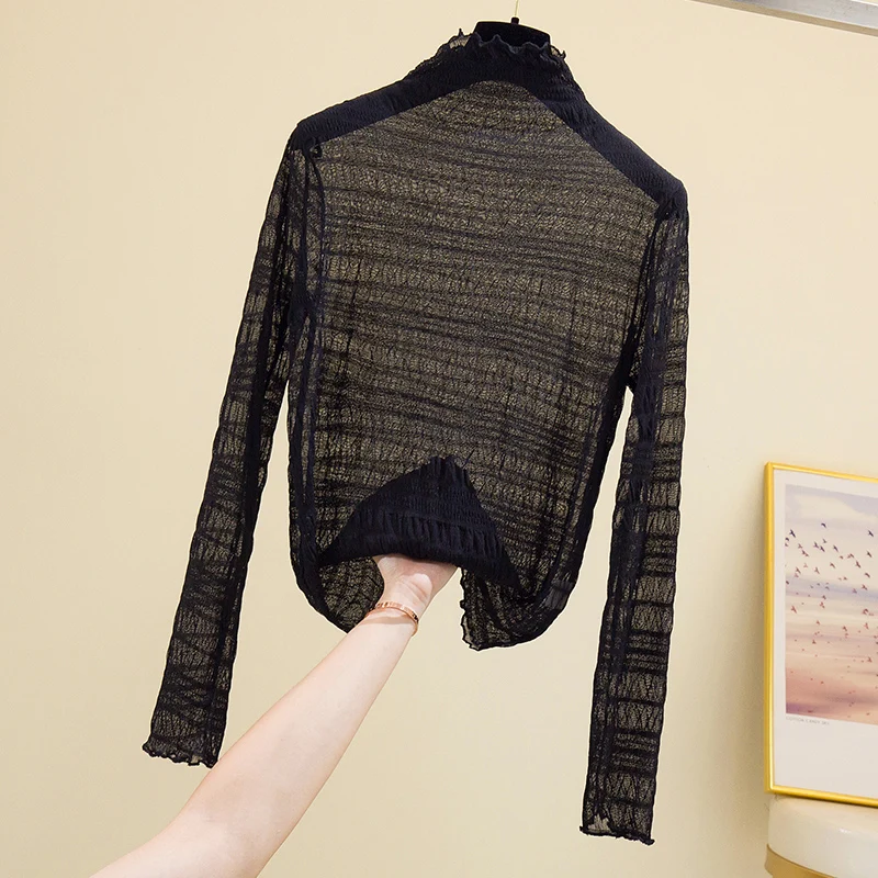 Harajuku Ženy Nadrozmerné T Shirt Vintage Oblečenie Tričká Egirl 2020 Spadajú Zimné Móda Voľný čas Streetwear dlhý rukáv Topy
