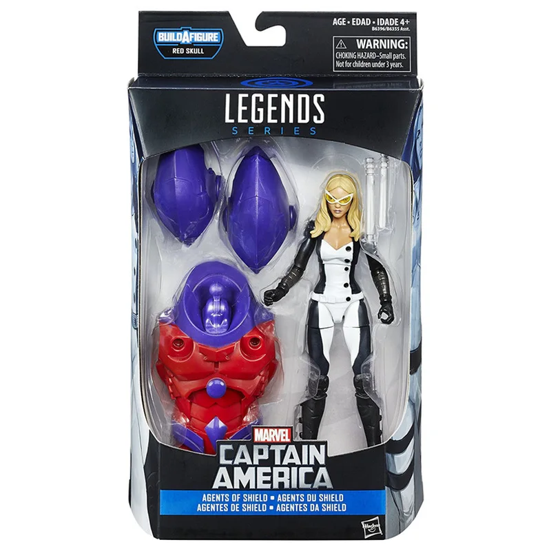 Hasbro Marvel Avengers X MUŽI Legendy Serie Kapitán Amerika Taskmaster skríženými hnátmi Mockingbird Cottonmouth Akcie Obrázok Modelu Hračka