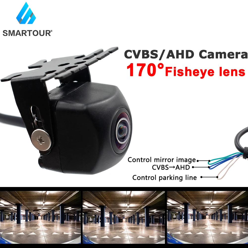 HD 170 Stupeň Fisheye Objektív 1280*1080P hviezdne svetlo Nočné Videnie CVBS AHD Zadnej strane Záložný Fotoaparát Na Android, Auto DVD a AHD Monitor