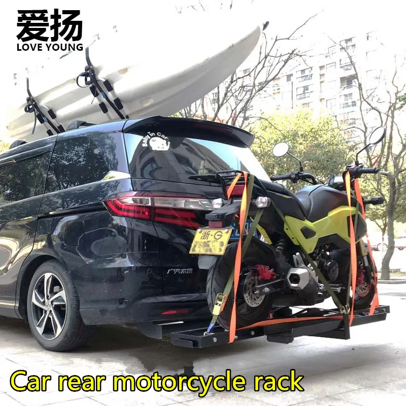 High performance SUV 4x4 všeobecnej bezpečnosti ťažné typ zadné motocykel rack/ hitch mount motocykel nosného rámu/auto príslušenstvo