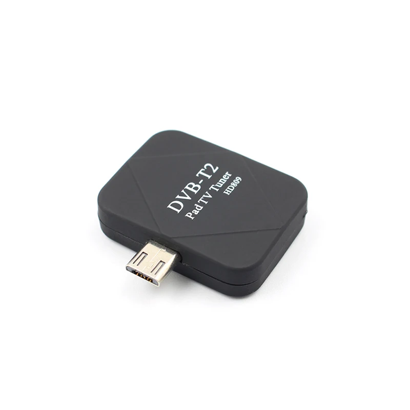 Horúce DVB-T2, DVB-T Mobile TV Tuner Prijímač Digitálneho Stick Micro USB Prijímač, Anténu, Držiak pre Android Telefónu Vysokej Kvality