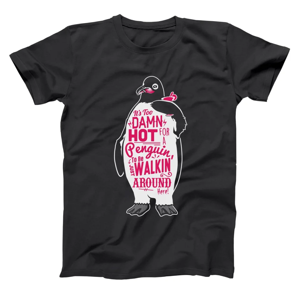 Horúce Penguin pánske T-Shirt Mužov 2018 Značku Oblečenia Tees Ležérny Top Tee Tlač Bežné T Shirt pánske Tričká Plus Veľkosť