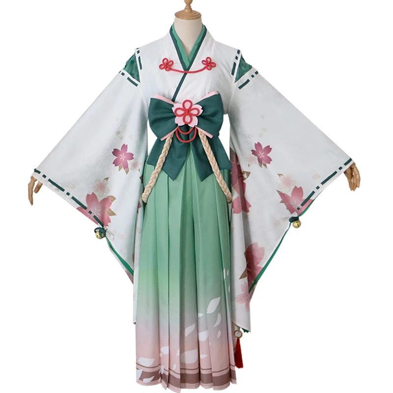 Hra Princezná Pripojenie! Re:Potápať Natsume Kokoro Cosplay Kostým NOVÁ JARNÁ Móda Tlačené Kimono Ženské Party hranie Rolí Oblečenie