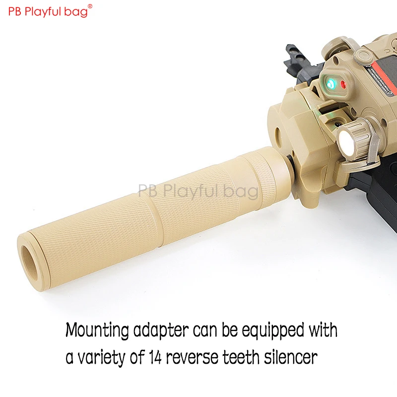Hravé vak Outdoor Bingfeng MP7 špeciálne 14 zadnej strane zuba adaptér upgrade materiál spp adaptér vody bullet hračka príslušenstvo QE76