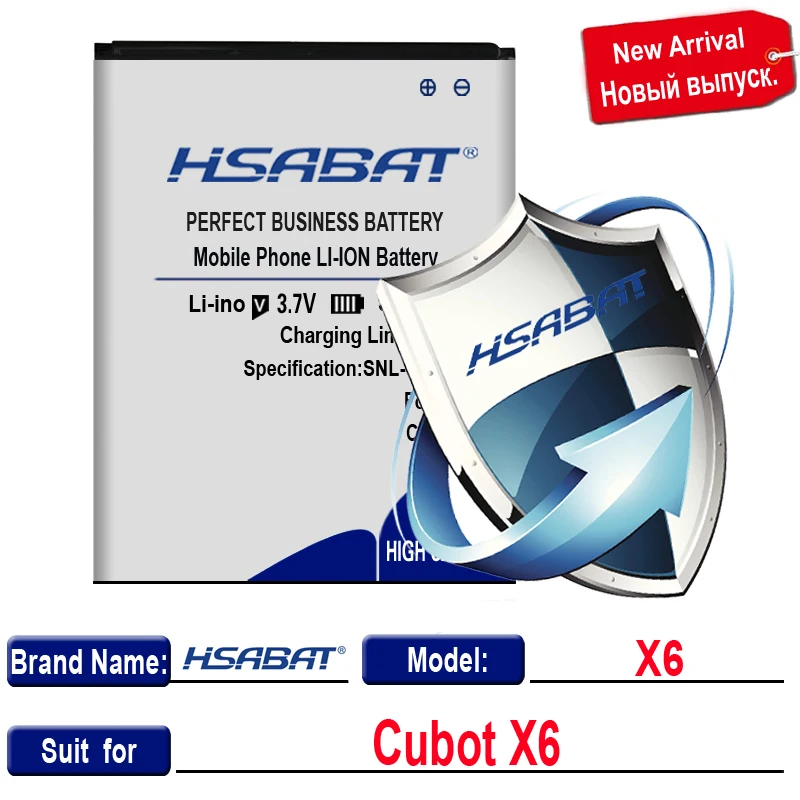 HSABAT Top Značky 3200mAh Pre Cubot X6, kvalitné batérie