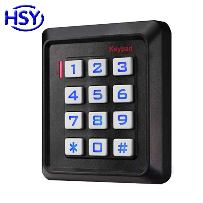 HSY RFID Tlačidlá Jedného Dvere Riadenie Prístupu EM 125Khz ID Karta Vstup Zámok Klávesnice Samostatný Regulátor Čitateľa