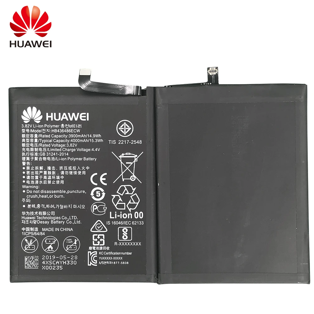 Hua Wei Pôvodný Telefónu Batériu Pre Huawei P30 Pro Mate 20 Pro česť 8 lite P9 Lite Nova 2 Nova 2 plus P20 Česť 10 Batérie Telefónu