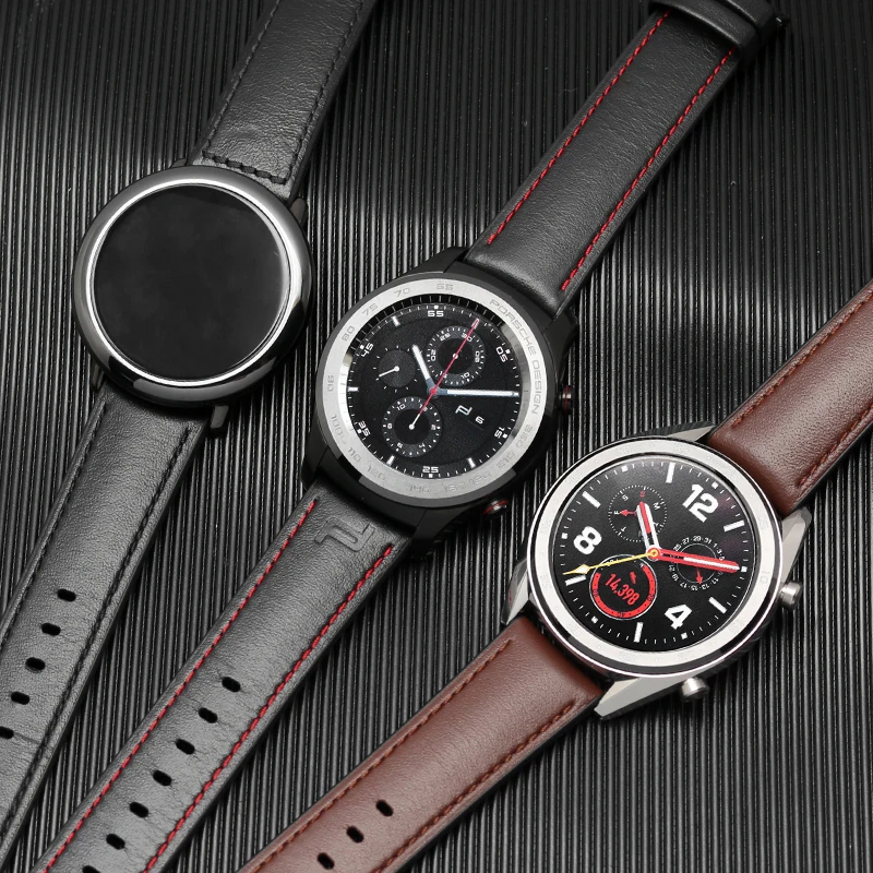 HUAWEI Sledovať 2PRO/GT watchband 22 mm pravá koža starp pre Huawei Honor Magic/Sen Ticwatch pro hodinky, náramok