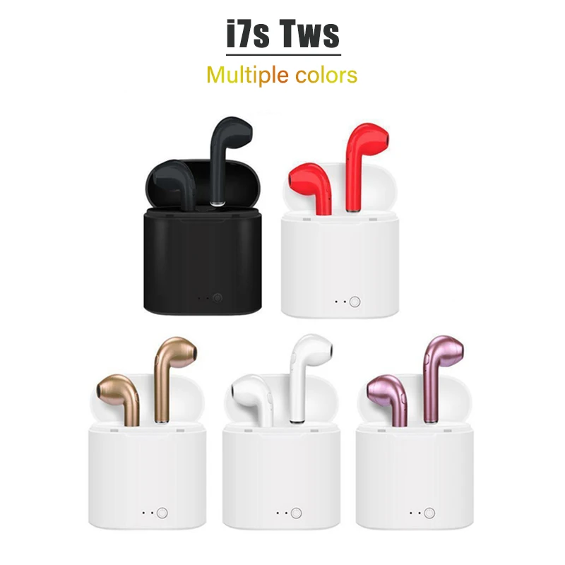 I7s tws 5.0 Bluetooth, HIFI Slúchadlá Bezdrôtové Slúchadlá Šport Handsfree Slúchadlá Bezdrôtové Slúchadlá s Nabíjanie Políčko pre všetky telefóny